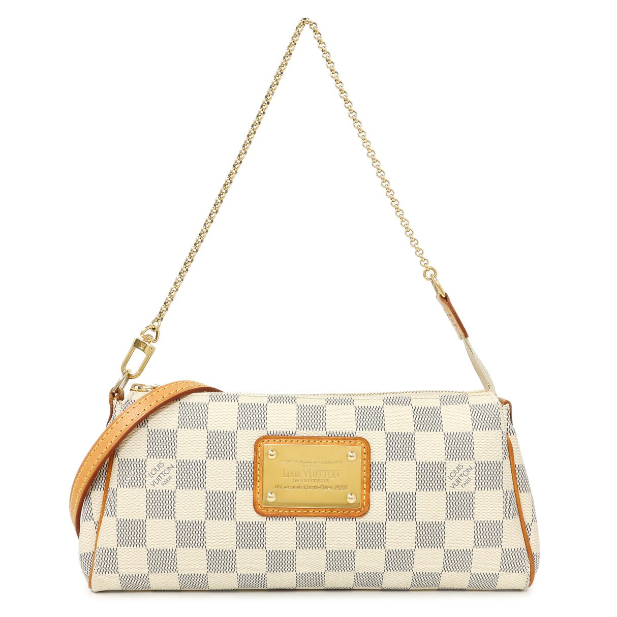Louis Vuitton Damier Azur Eva Clutch Handbags Louis Vuitton