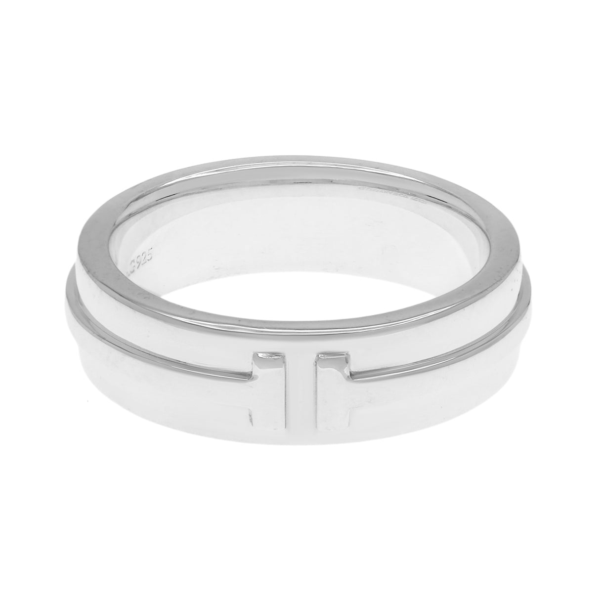 Tiffany & Co. Sterling Silver T Band Ring Designer Jewellery Tiffany and Co
