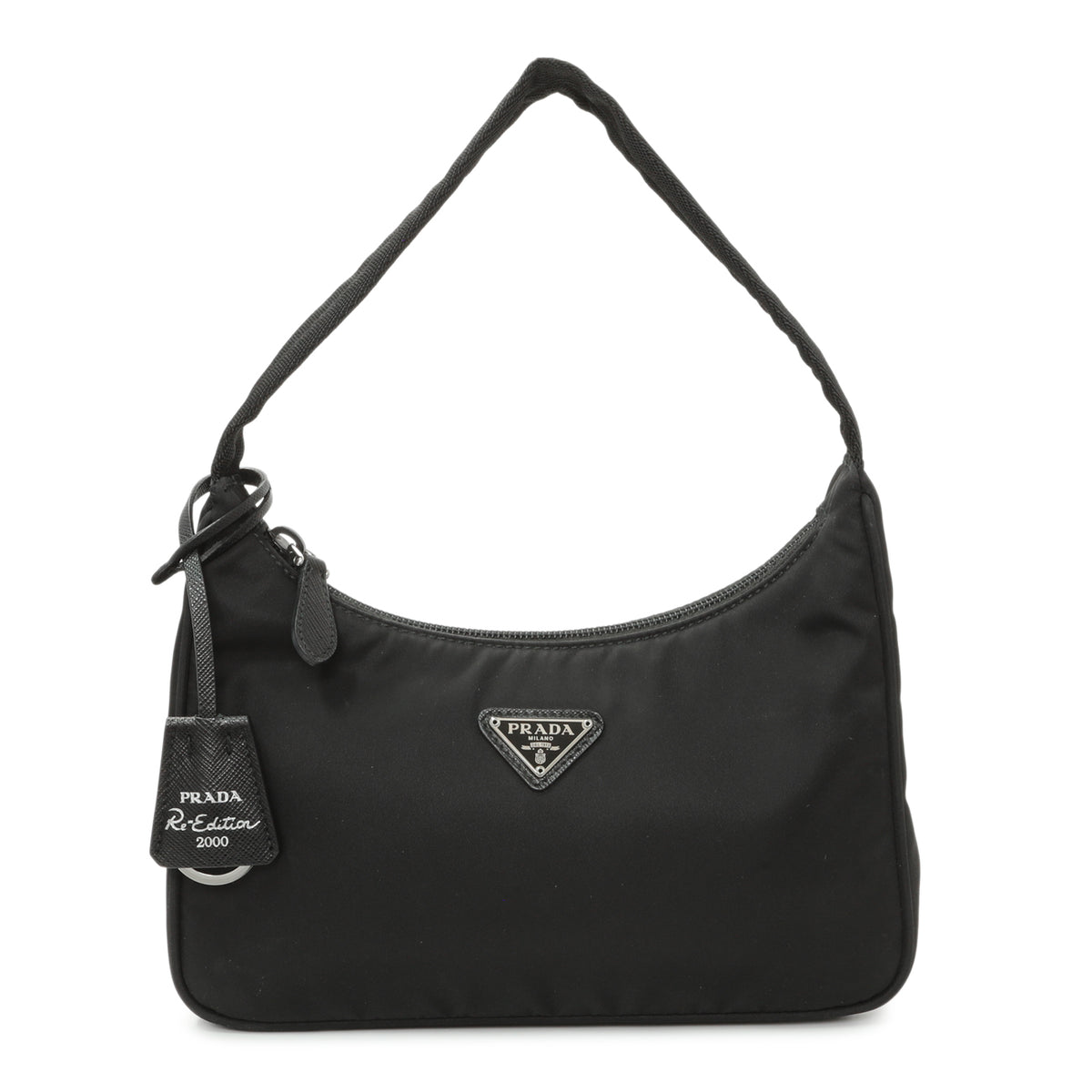 Prada Black Re-Nylon Mini Re-Edition 2000 Bag