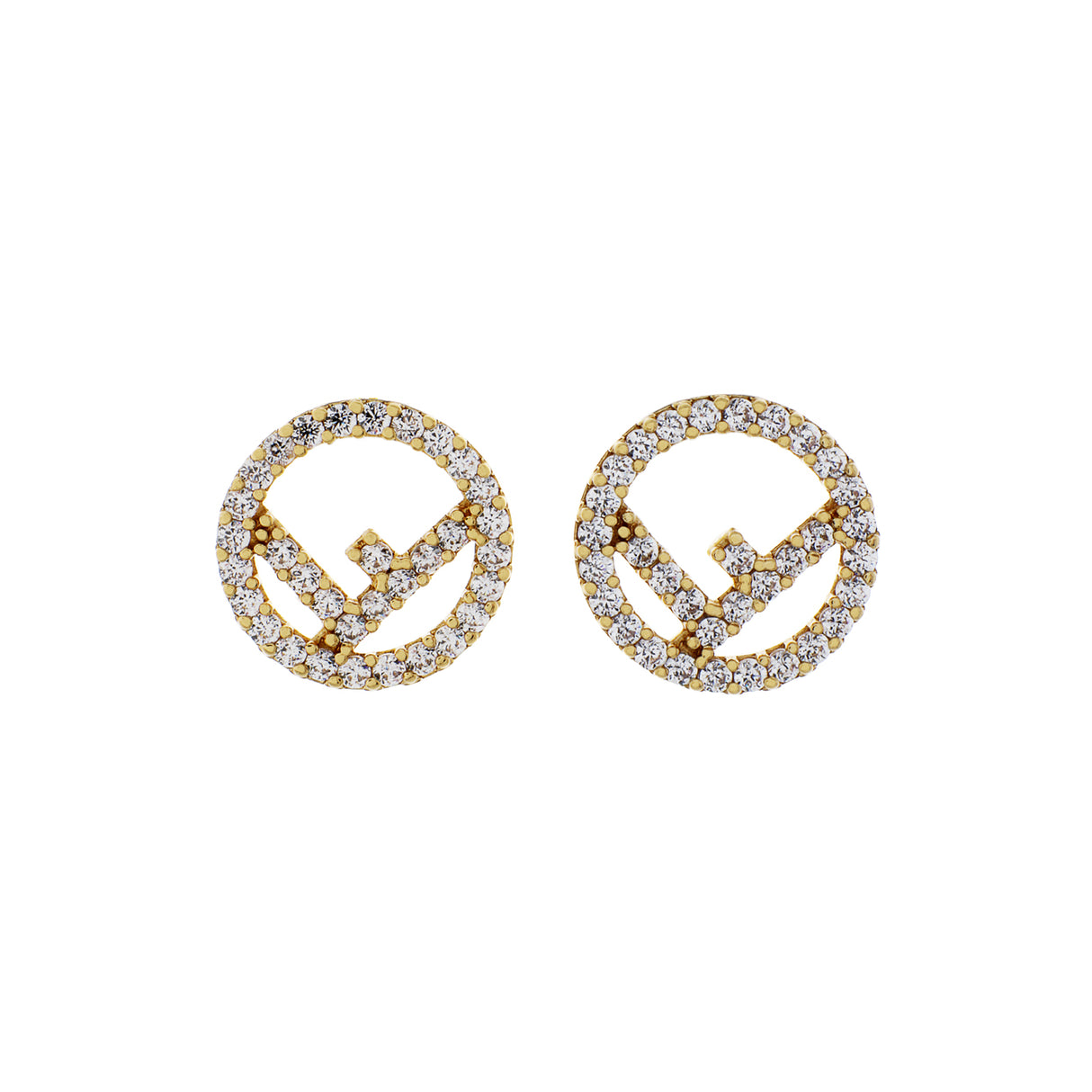 Fendi Crystal F is Fendi Earrings Designer Jewellery Fendi