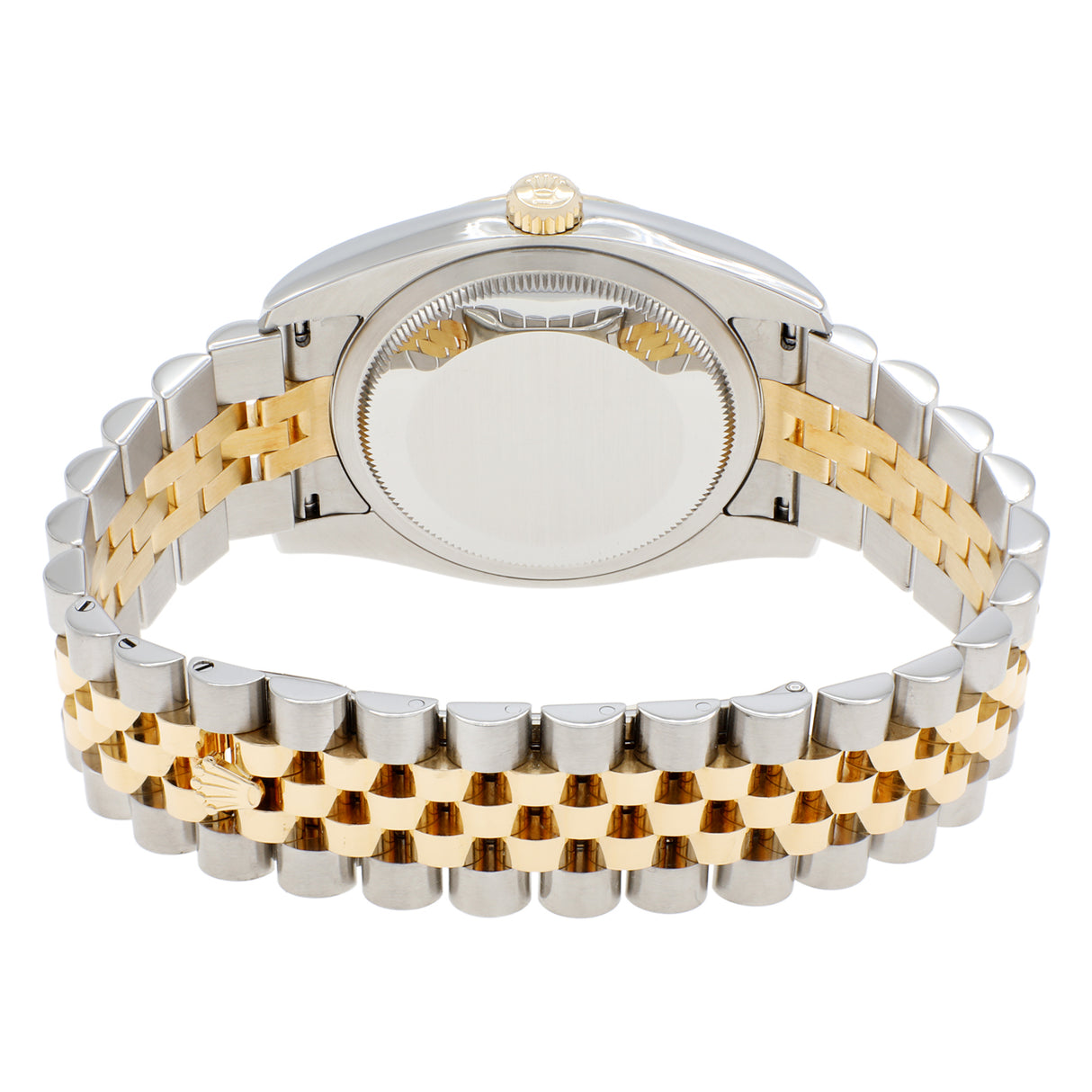 Rolex 18K Yellow Gold Stainless Steel Diamond Datejust 36 116233 Watches Rolex