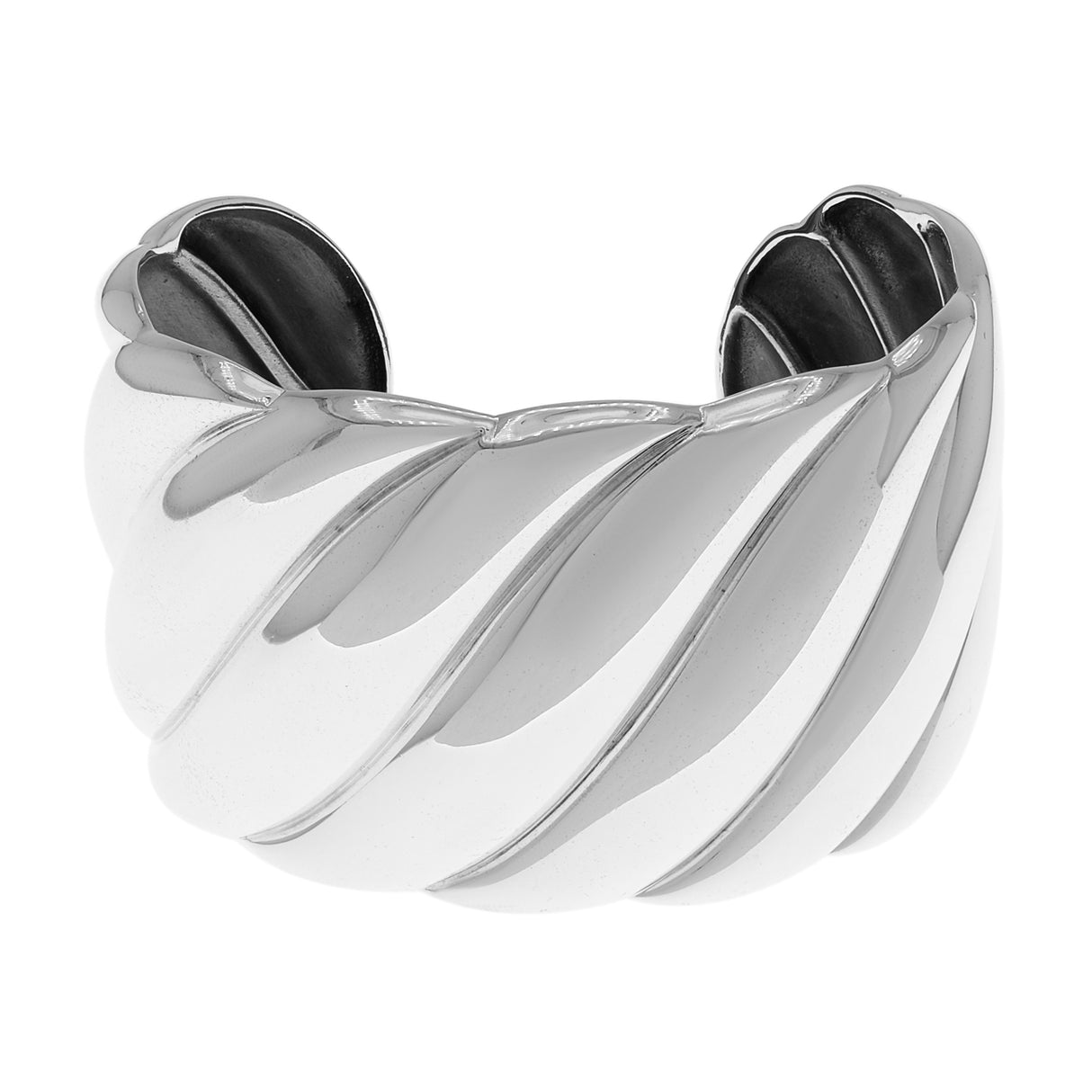 David Yurman Sterling Silver Sculpted Cable Bracelet Designer Jewellery David Yurman