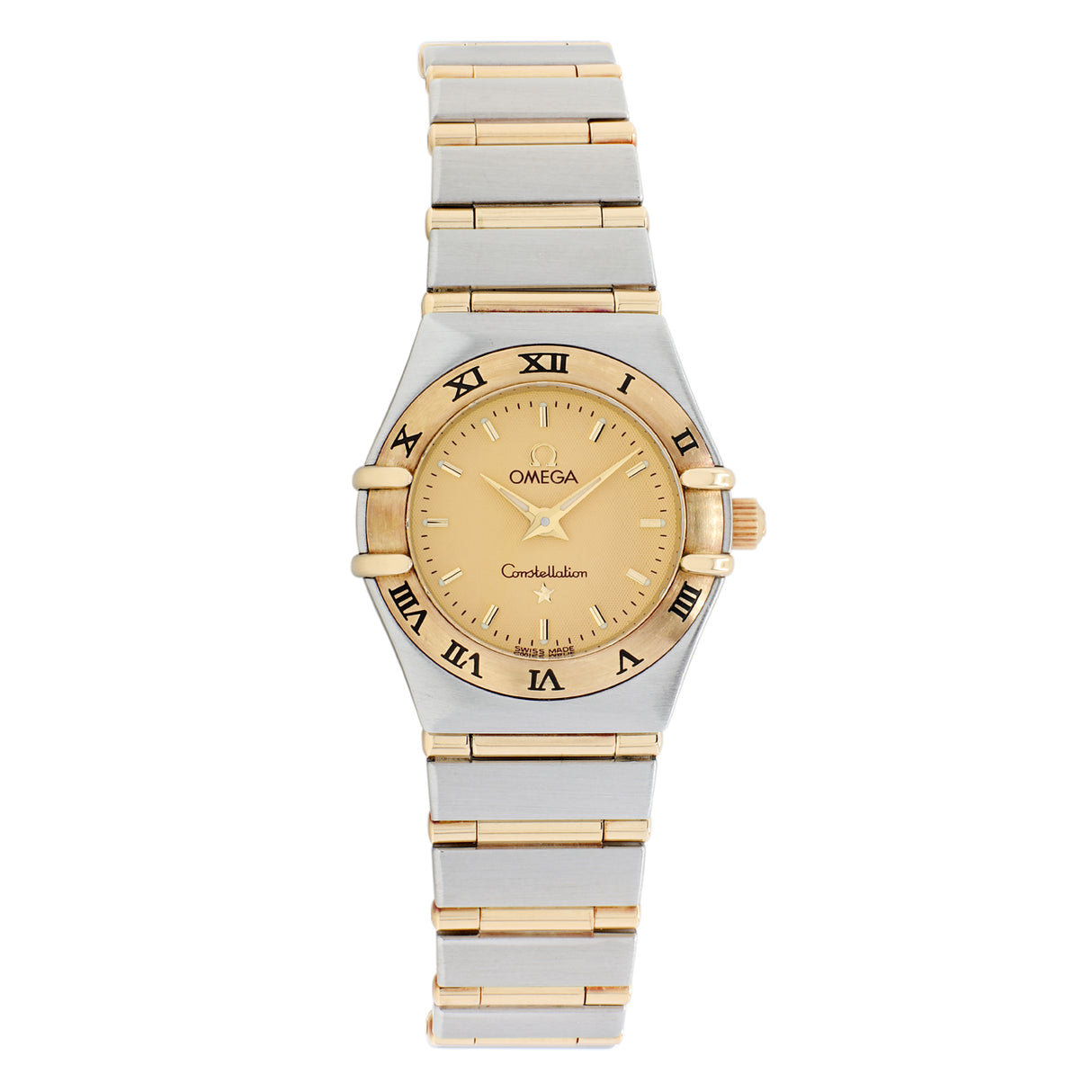 Omega Stainless Steel 18K Yellow Gold Constellation Quartz 1262.10.00 Watches Omega