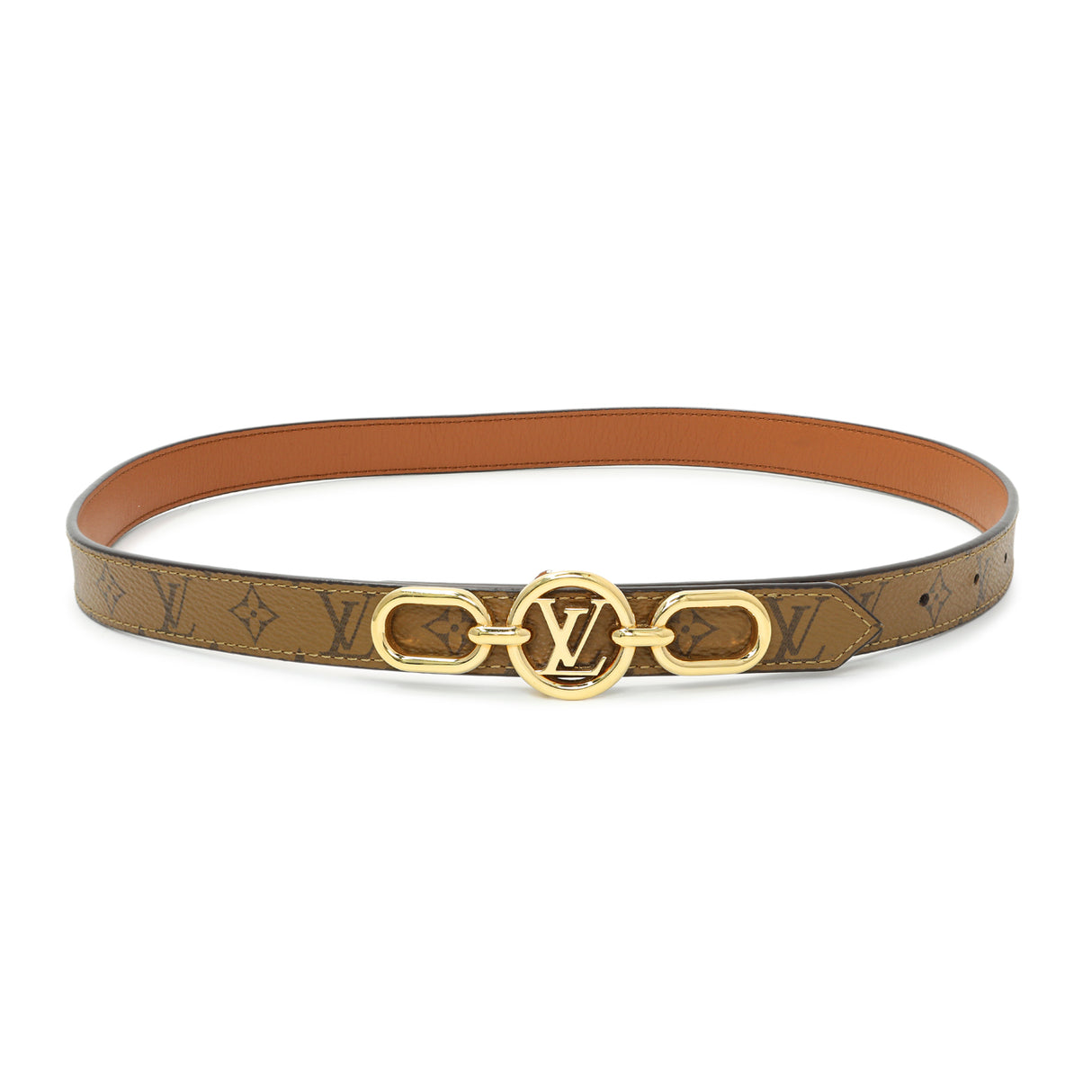 Louis Vuitton Reverse Monogram LV Cricle Prime Reversible Belt Accessories Louis Vuitton