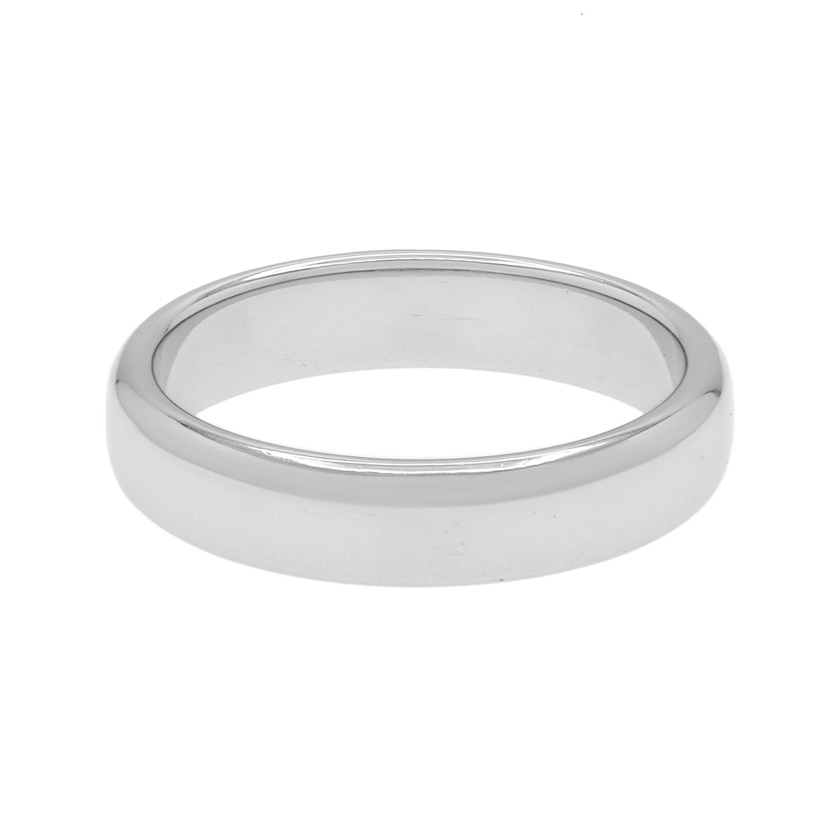 Tiffany & Co. Platinum 4.5mm Wedding Band Ring Designer Jewellery Tiffany and Co