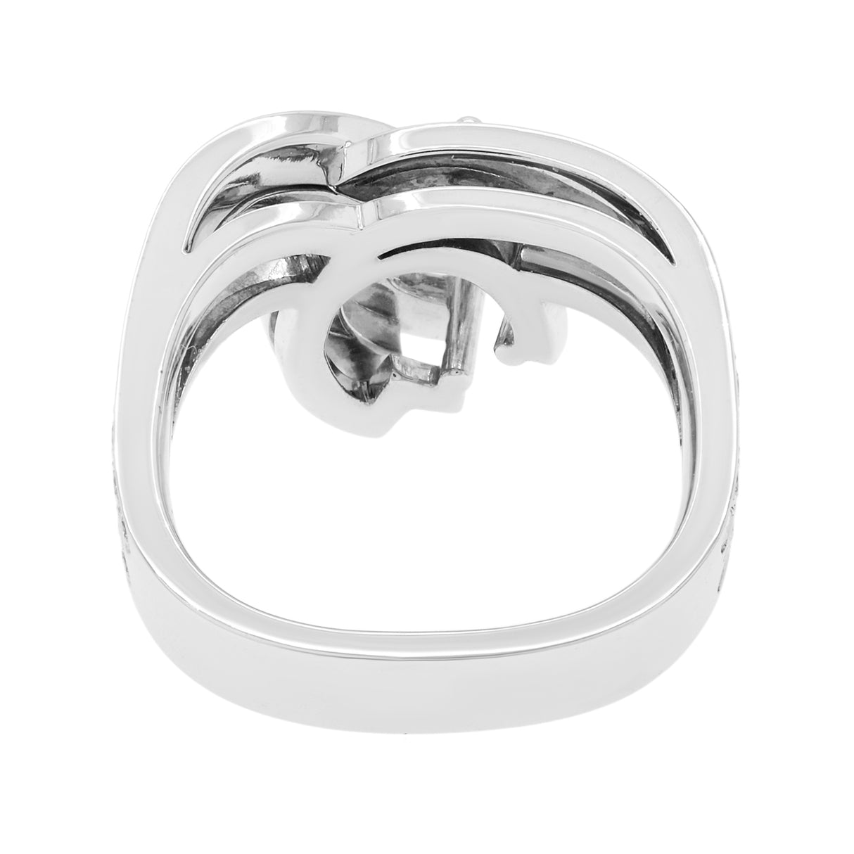 19K White Gold Montecristo 1.97 Carat Diamond Ring Fine Jewellery Modaselle