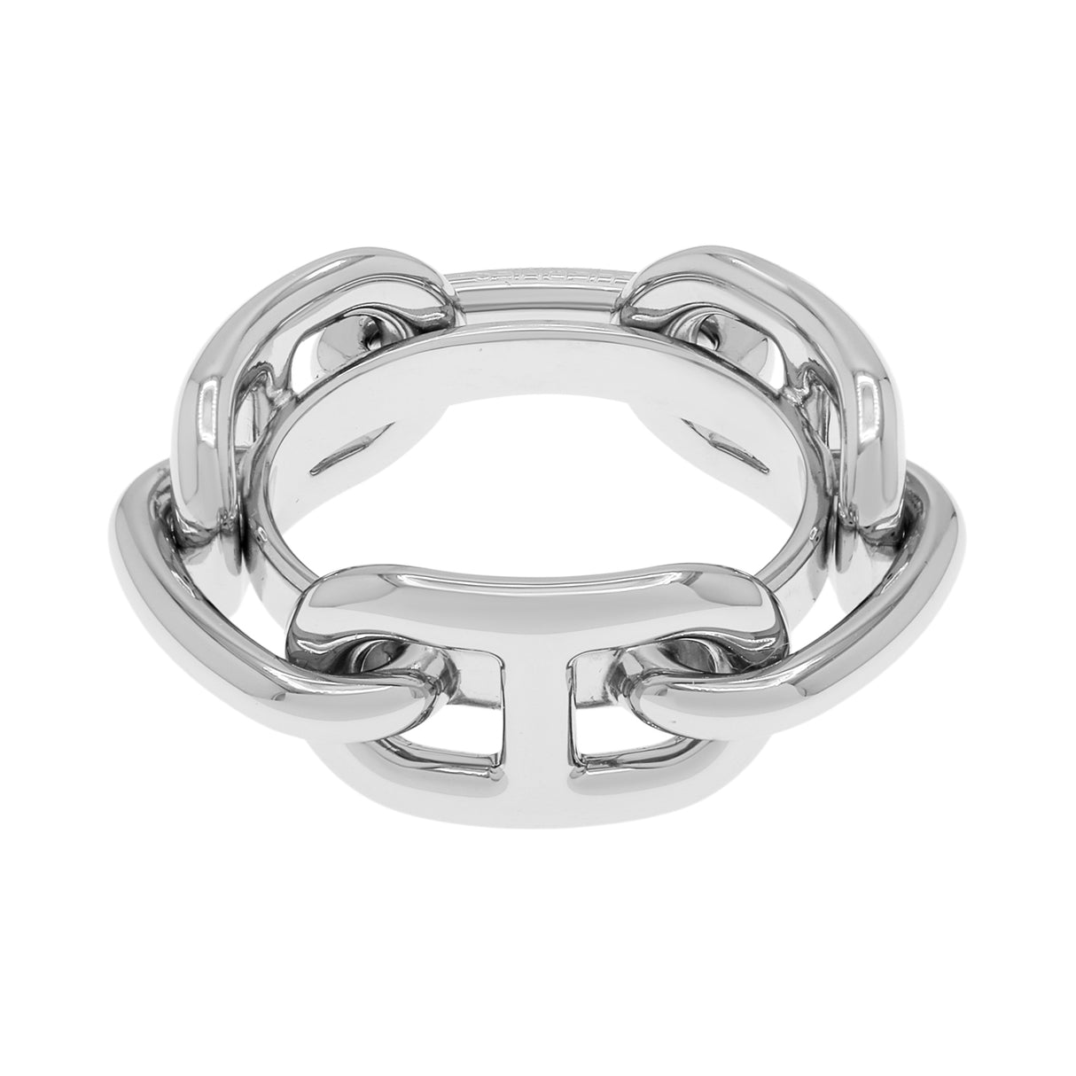 Hermes Palladium Regate Scarf Ring Accessories Hermes