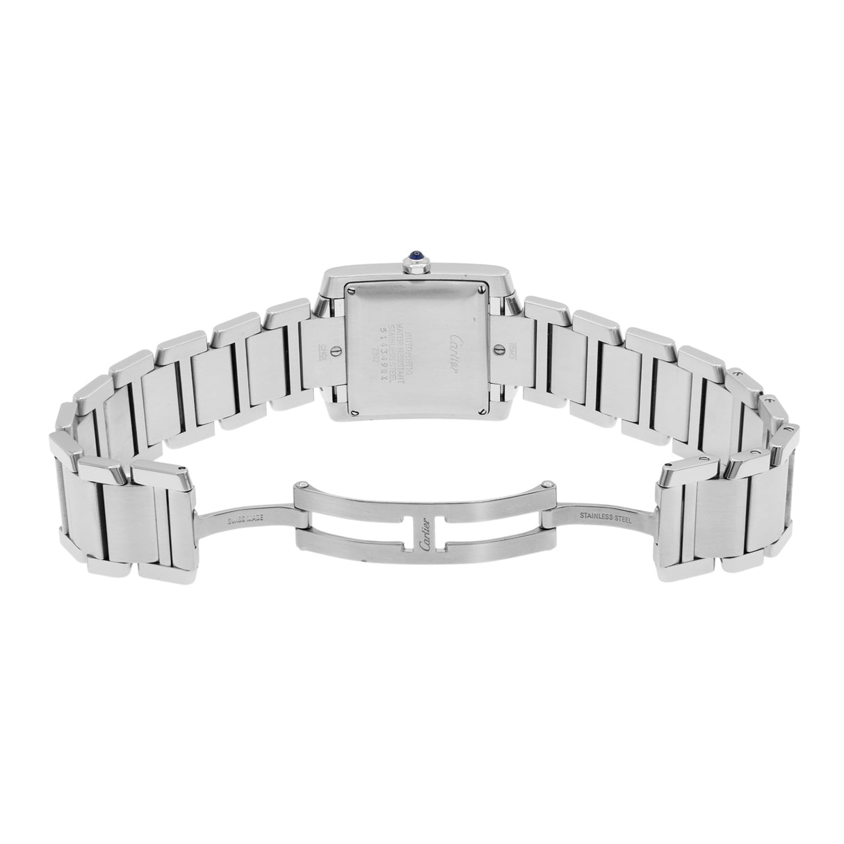 Cartier Stainless Steel Tank Francaise Automatic W51002Q3 Watches Cartier