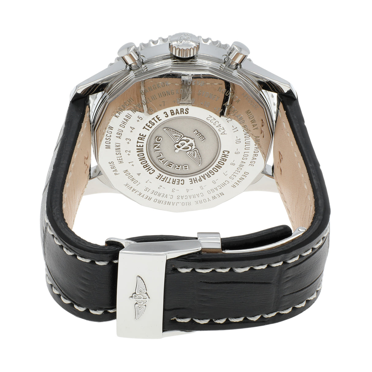 Breitling Stainless Steel Navitimer World A24322 Watches Breitling