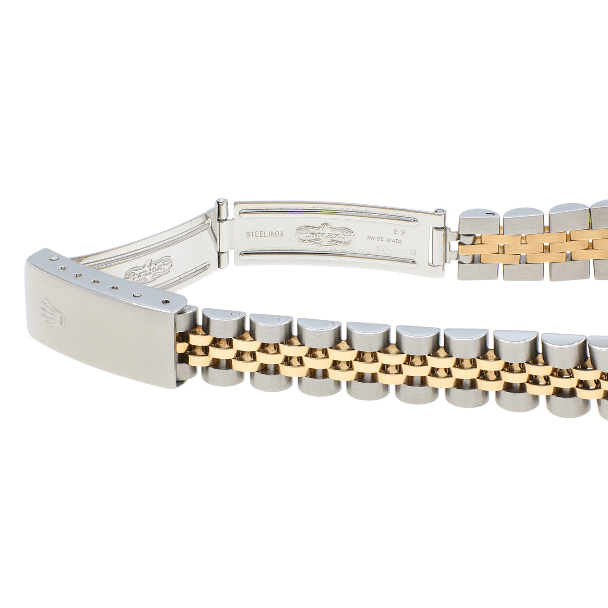 Rolex 18K Yellow Gold Stainless Steel Ladies Datejust 69173 Watches Rolex