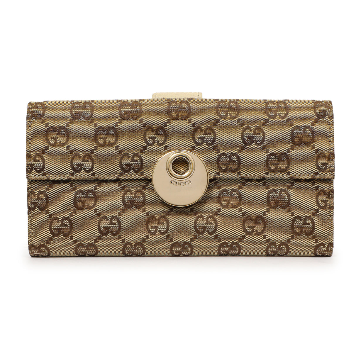 Gucci Monogram Eclipse Continental Wallet Accessories Gucci