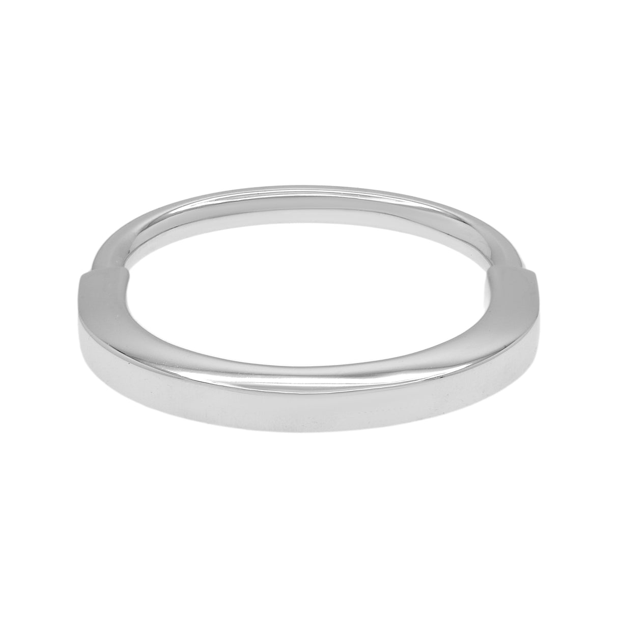 Tiffany & Co. 18K White Gold Lock Ring Designer Jewellery Tiffany and Co