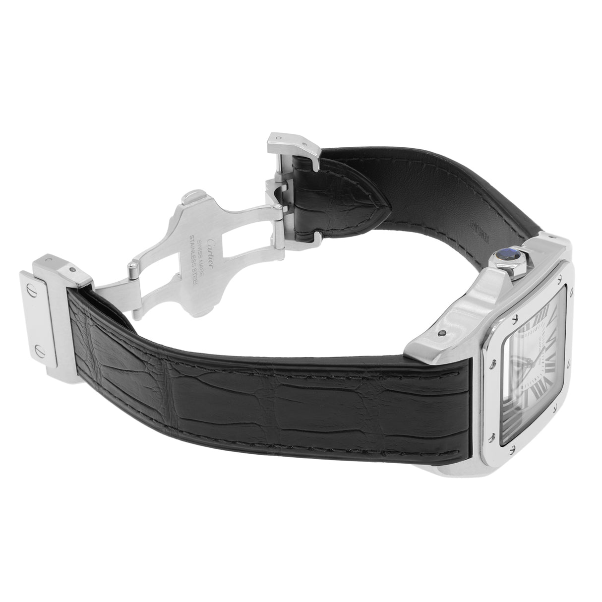 Cartier Stainless Steel Santos 100 Large Automatic W20073X8 Watches Cartier