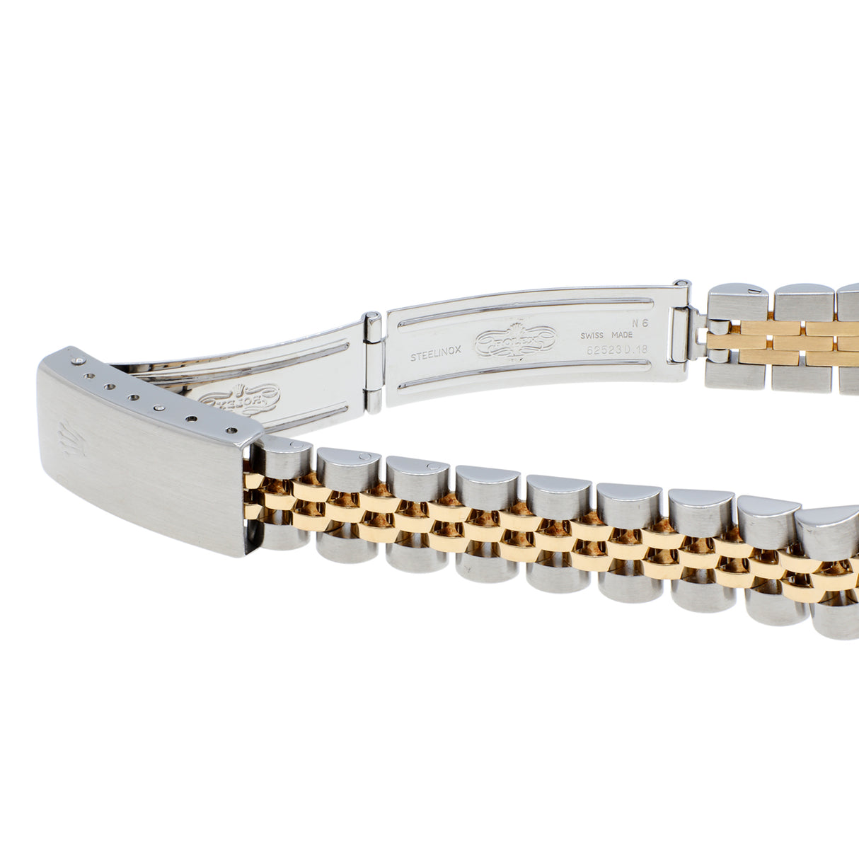 Rolex 18K Yellow Gold Stainless Steel Ladies Datejust 69173 Watches Rolex