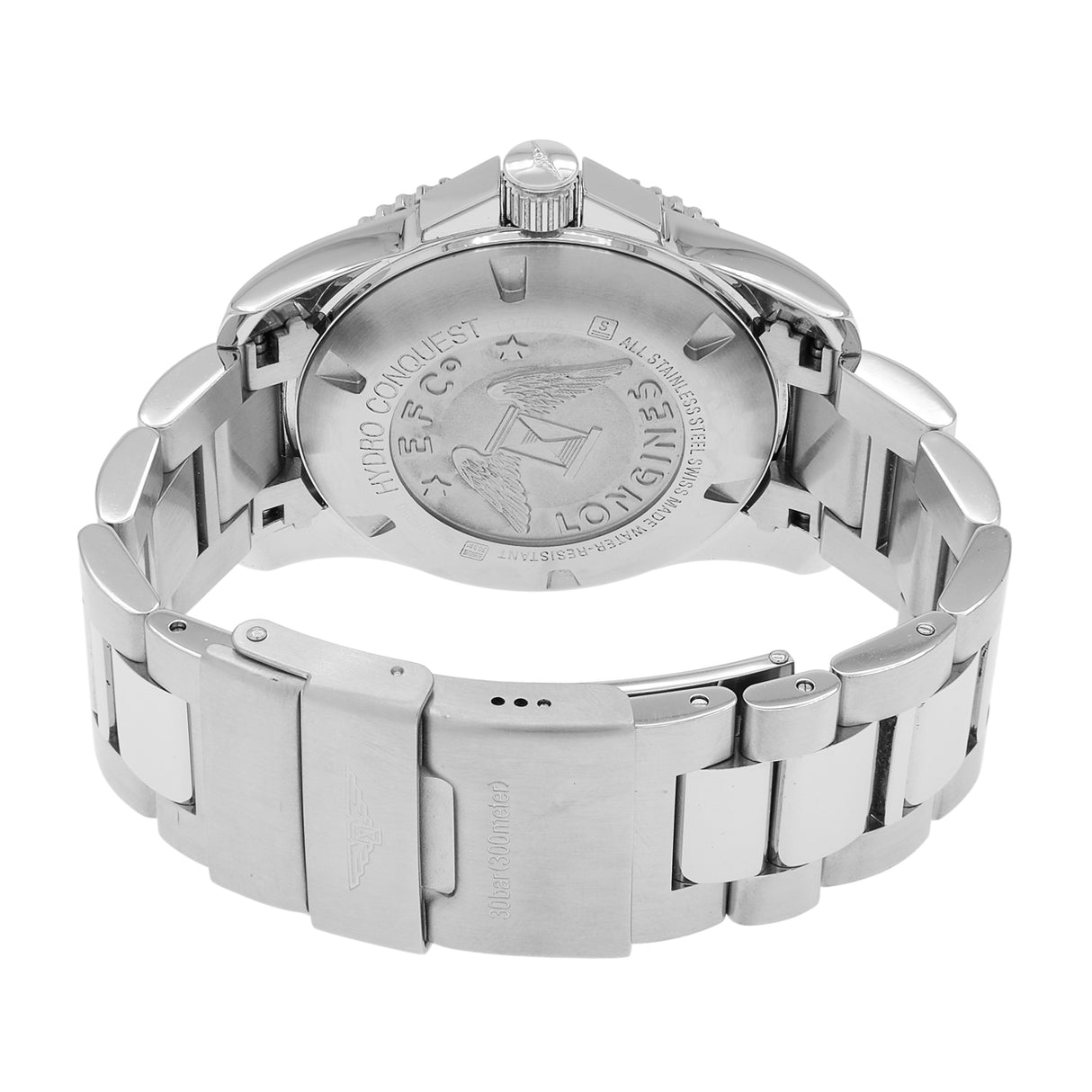 Longines Stainless Steel Hydroconquest L3.740.4.96.6 Watches Longines