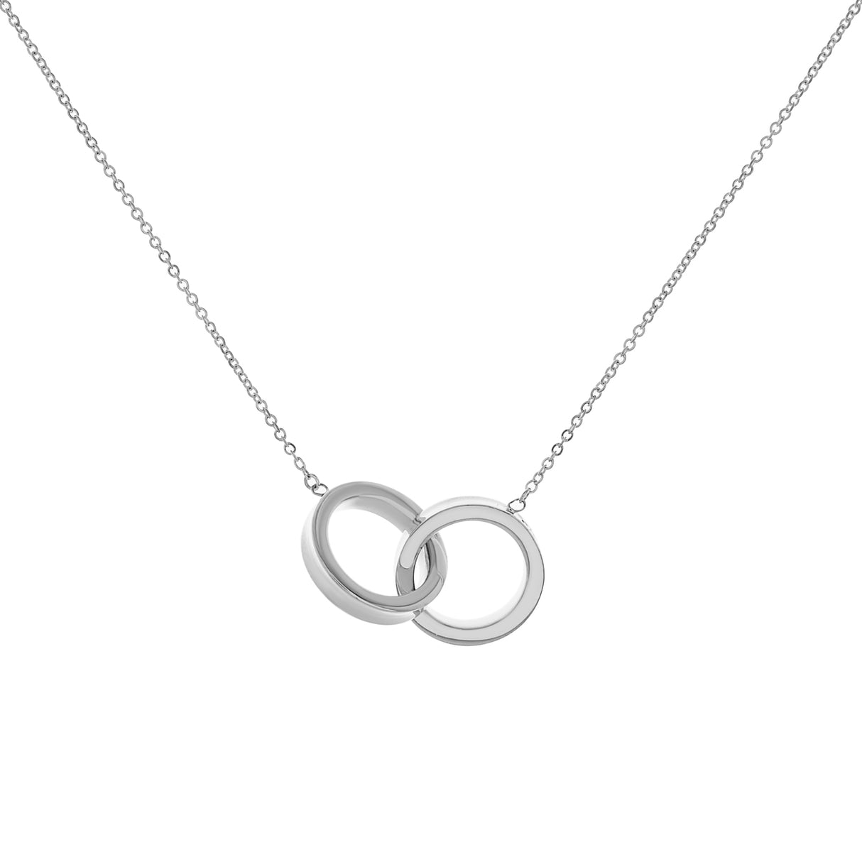 Tiffany & Co. Sterling Silver 1837 Interlocking Circles Pendant Designer Jewellery Tiffany and Co
