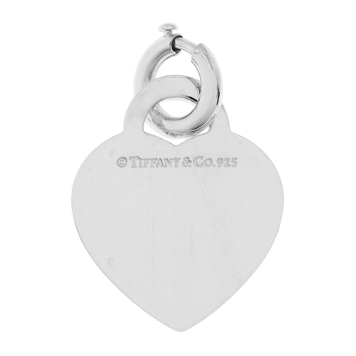 Tiffany & Co. Sterling Silver Heart Tag Charm Designer Jewellery Tiffany and Co