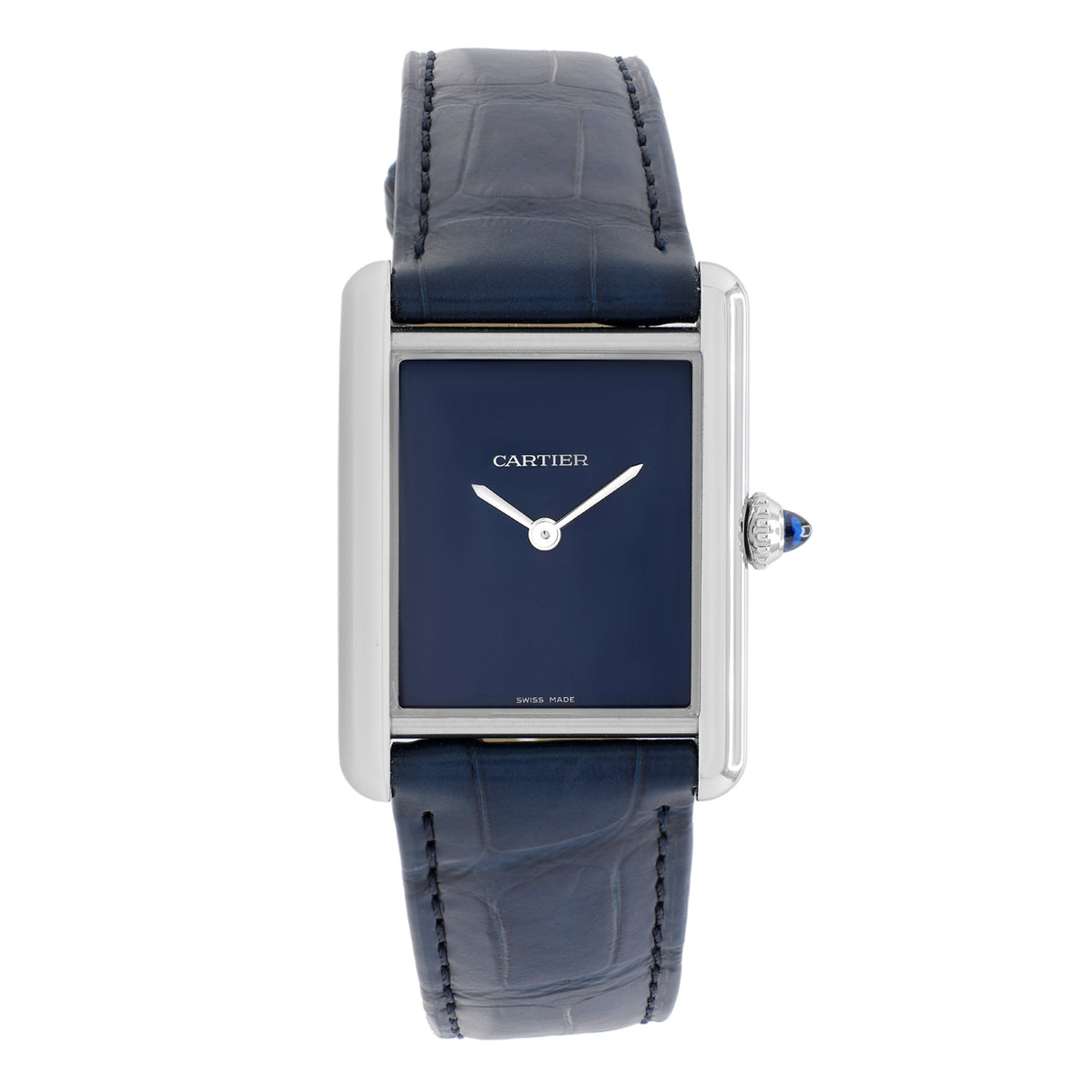 Cartier Stainless Steel Tank Must de Cartier WSTA0055 Watches Cartier