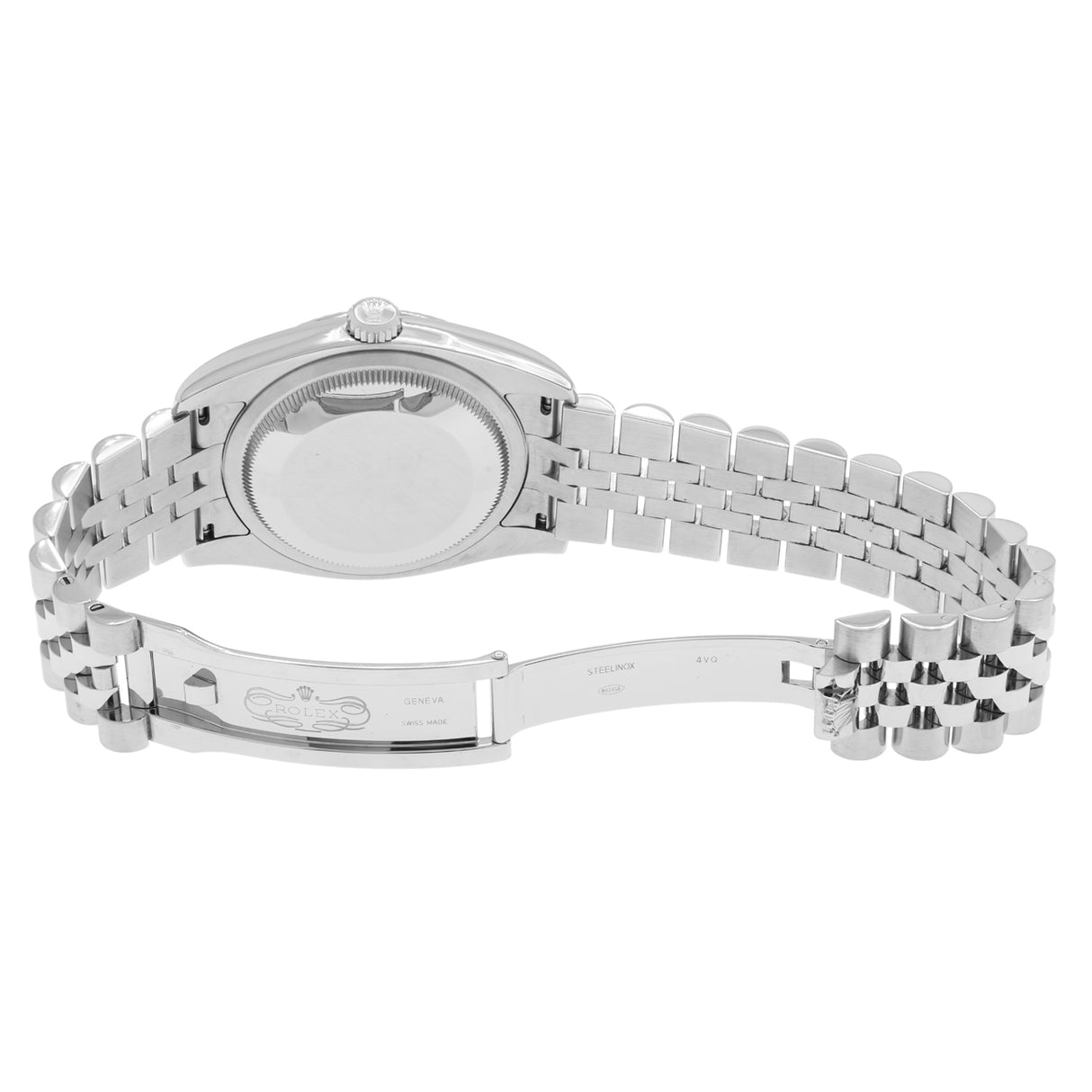 Rolex Stainless Steel 18K White Gold Diamond Datejust 36 116234 Watches Rolex