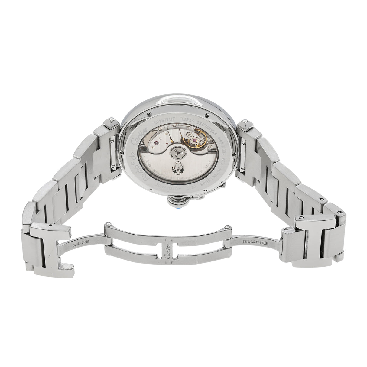 Cartier Stainless Steel 42mm Pasha W31072M7 Watches Cartier