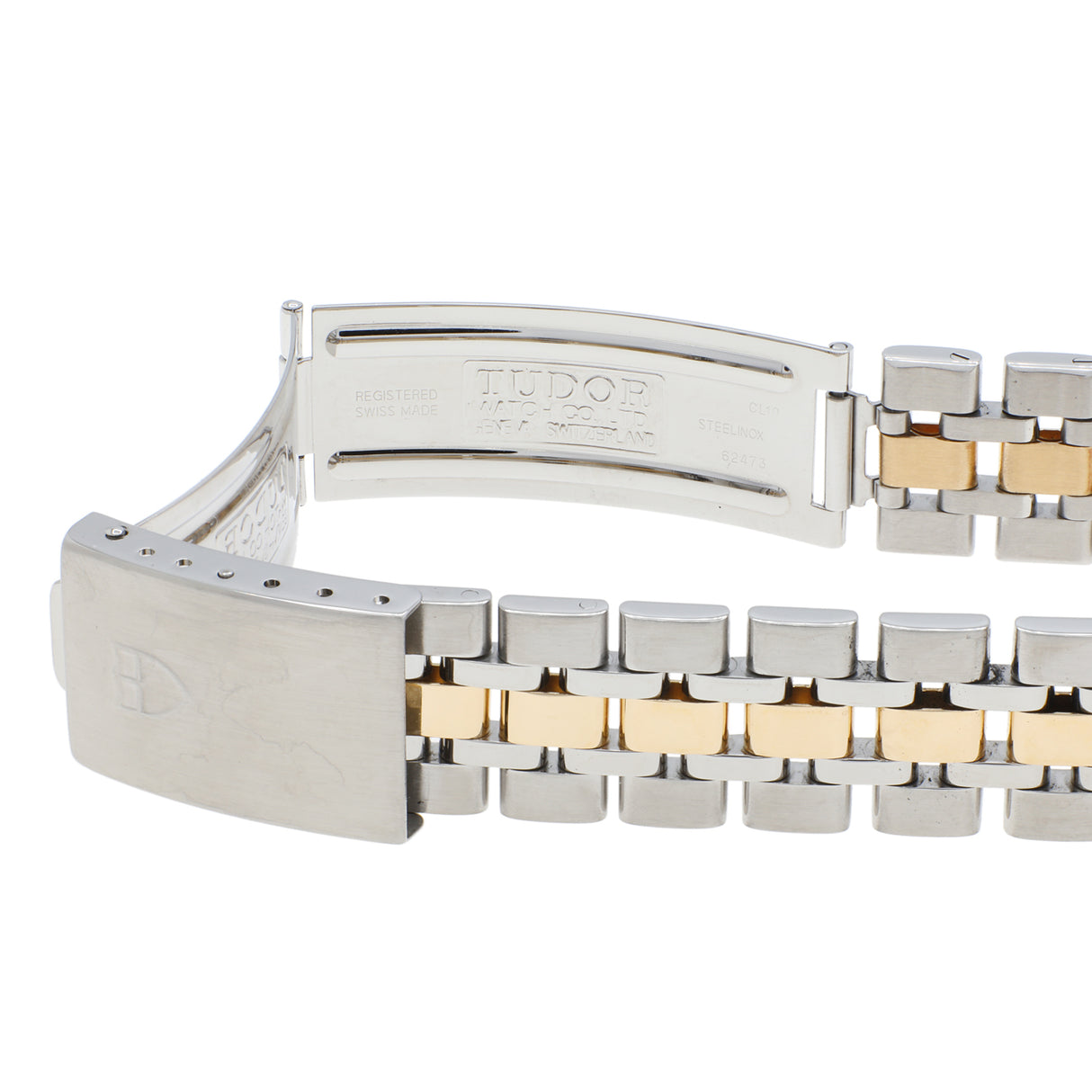 Tudor 18K Yellow Gold Stainless Steel Prince Date 74033 Watches Tudor