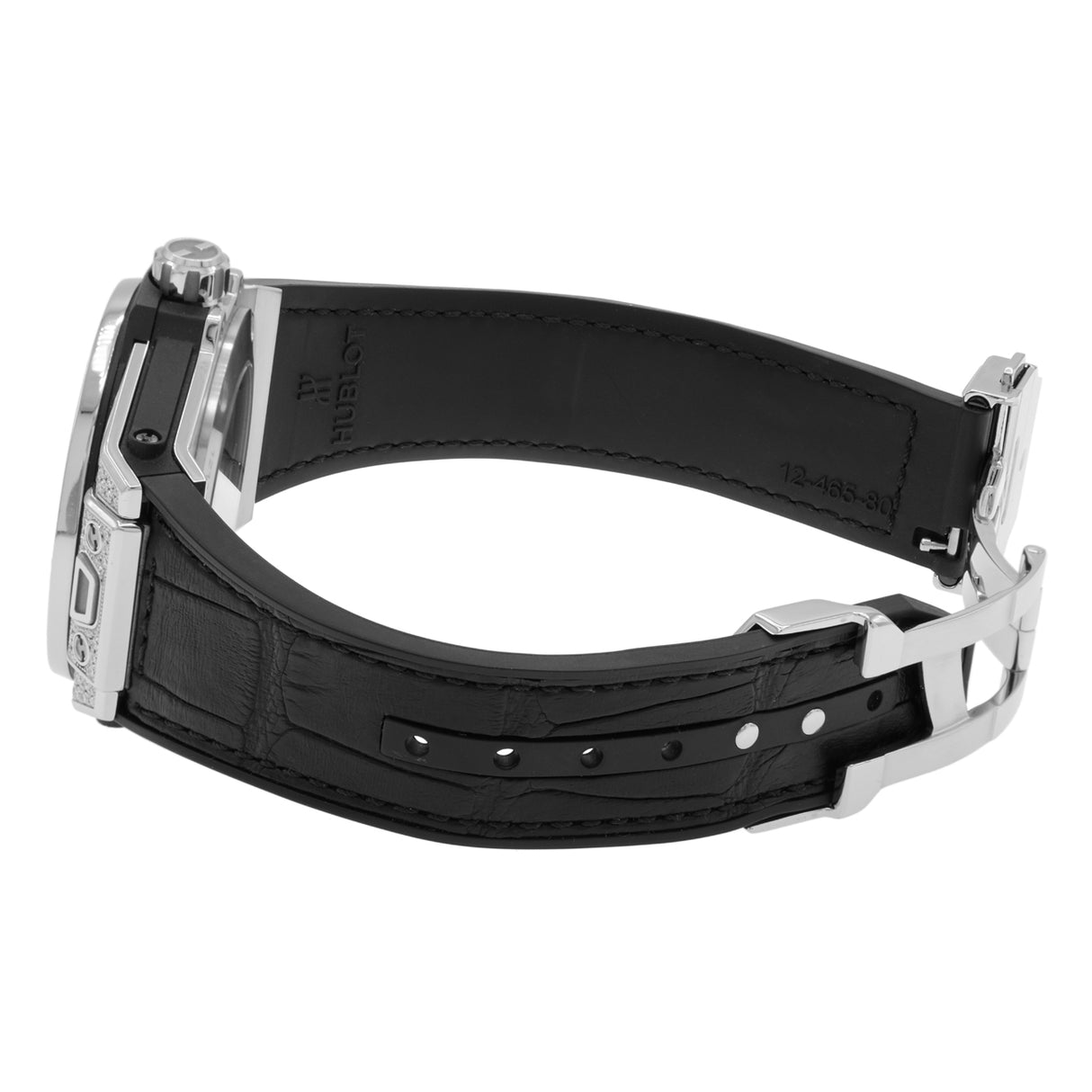 Hublot Stainless Steel Diamond Big Bang One Click 465.SX.1170.RX.0904 Watches Hublot