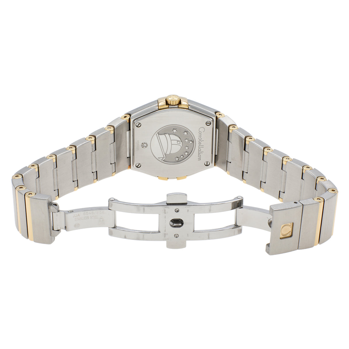 Omega Stainless Steel 18K Yellow Gold Constellation 123.20.27.60.02.004 Watches Omega