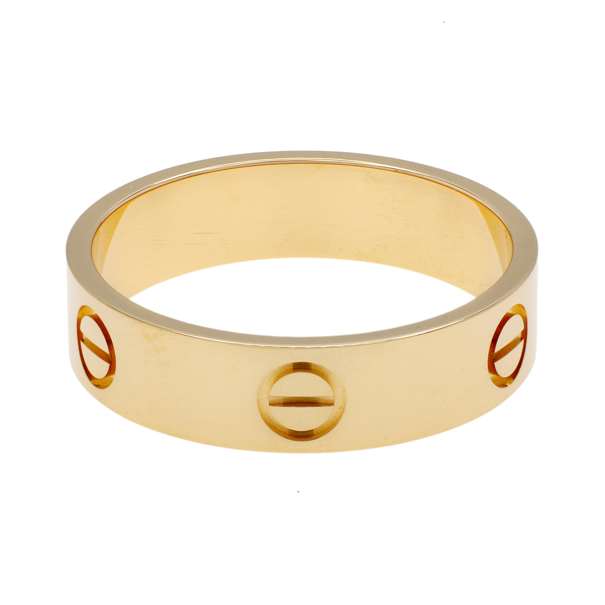 Cartier 18K Yellow Gold Classic Love Ring Designer Jewellery Cartier