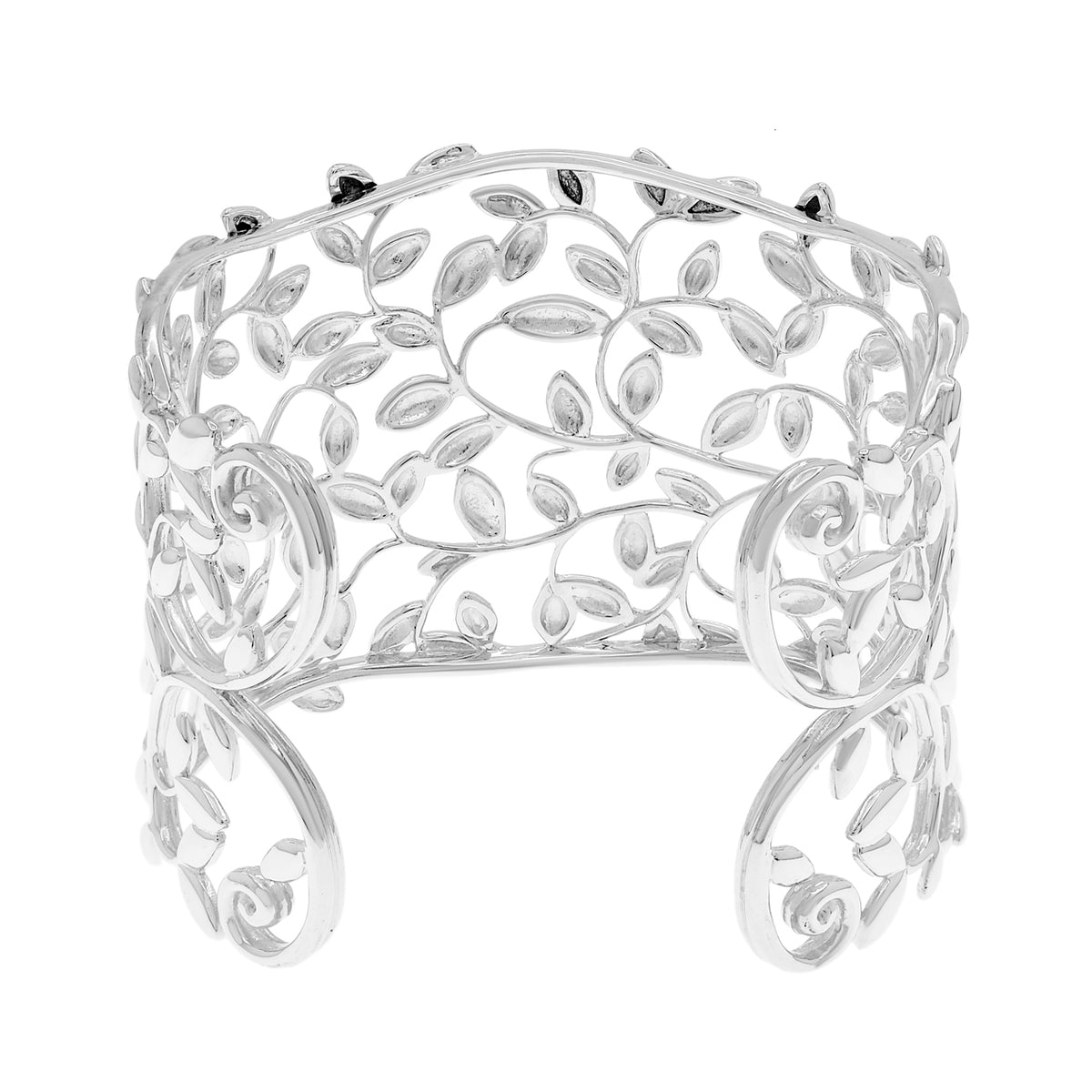 Tiffany & Co. Sterling Silver Paloma Picasso Olive Leaf Cuff Bracelet Designer Jewellery Tiffany and Co