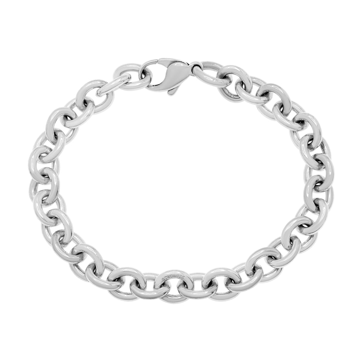 Tiffany & Co. Sterling Silver Link Bracelet Designer Jewellery Tiffany and Co