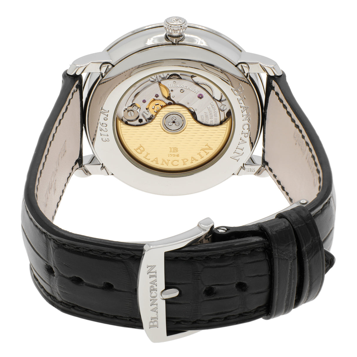 Blancpain Stainless Steel Villeret Quantieme Complet 6654a-1127-55b Watches Blancpain