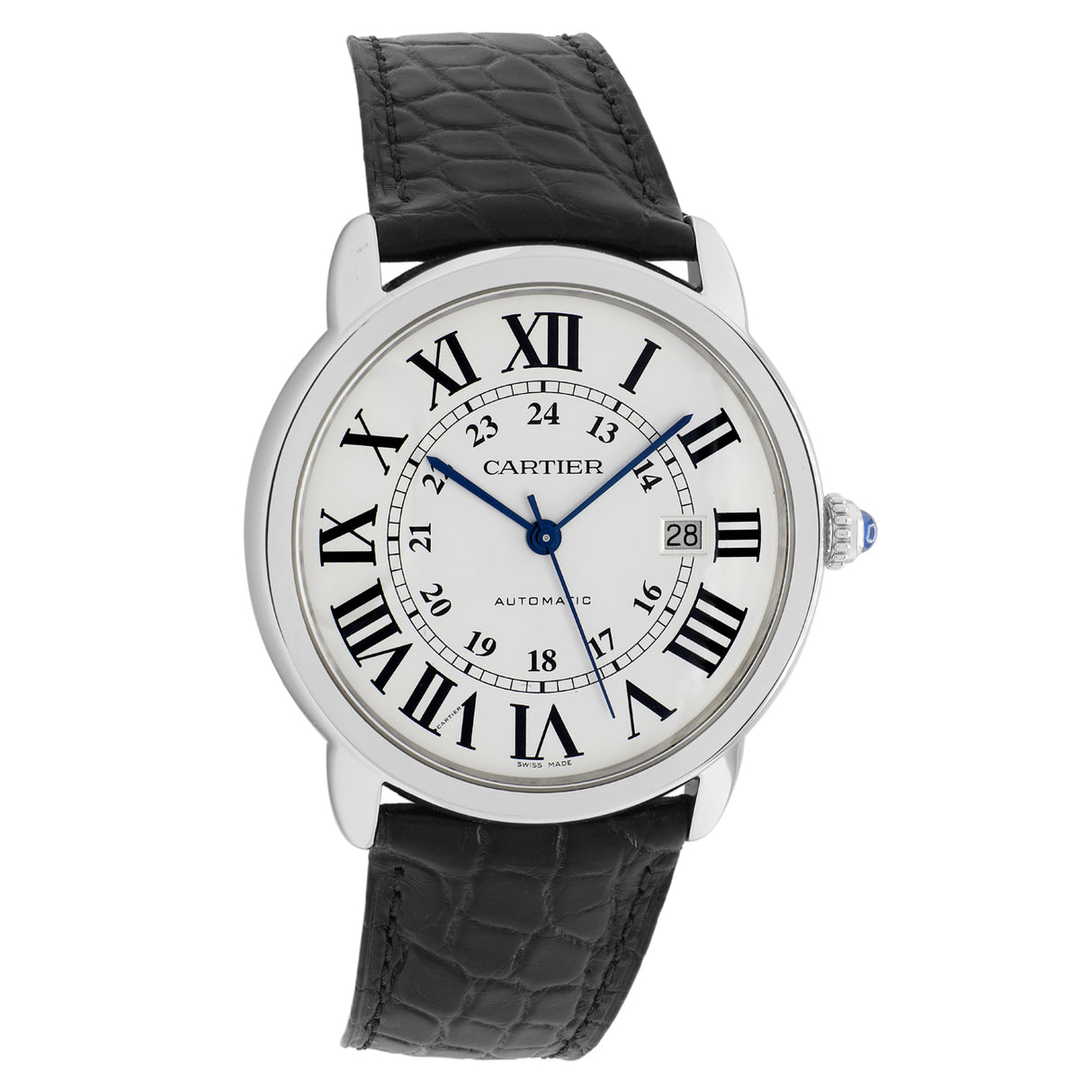 Cartier Stainless Steel Ronde Solo XL W6701010 Watches Cartier