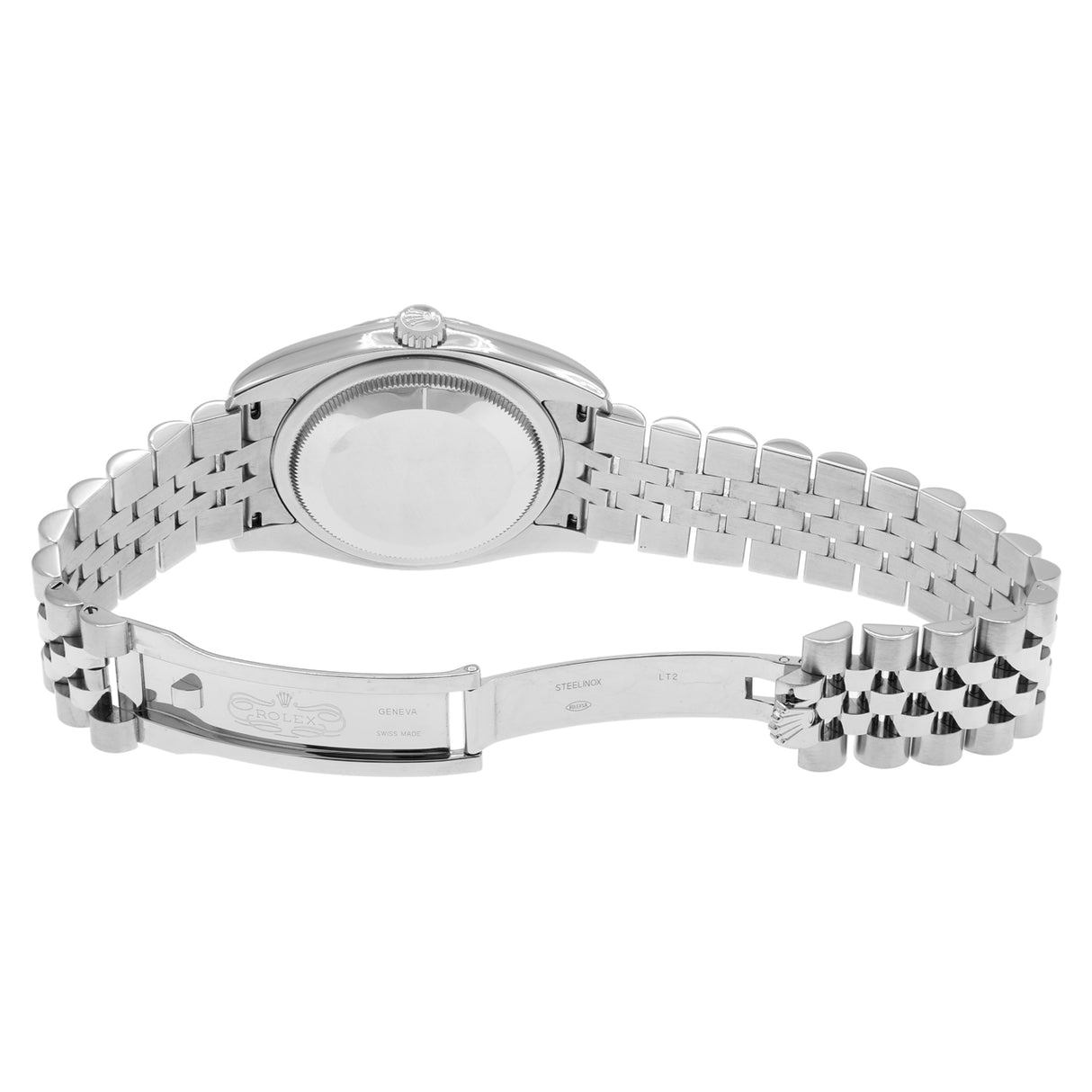 Rolex Stainless Steel 18K White Gold Diamond Datejust 36 116234 Watches Rolex