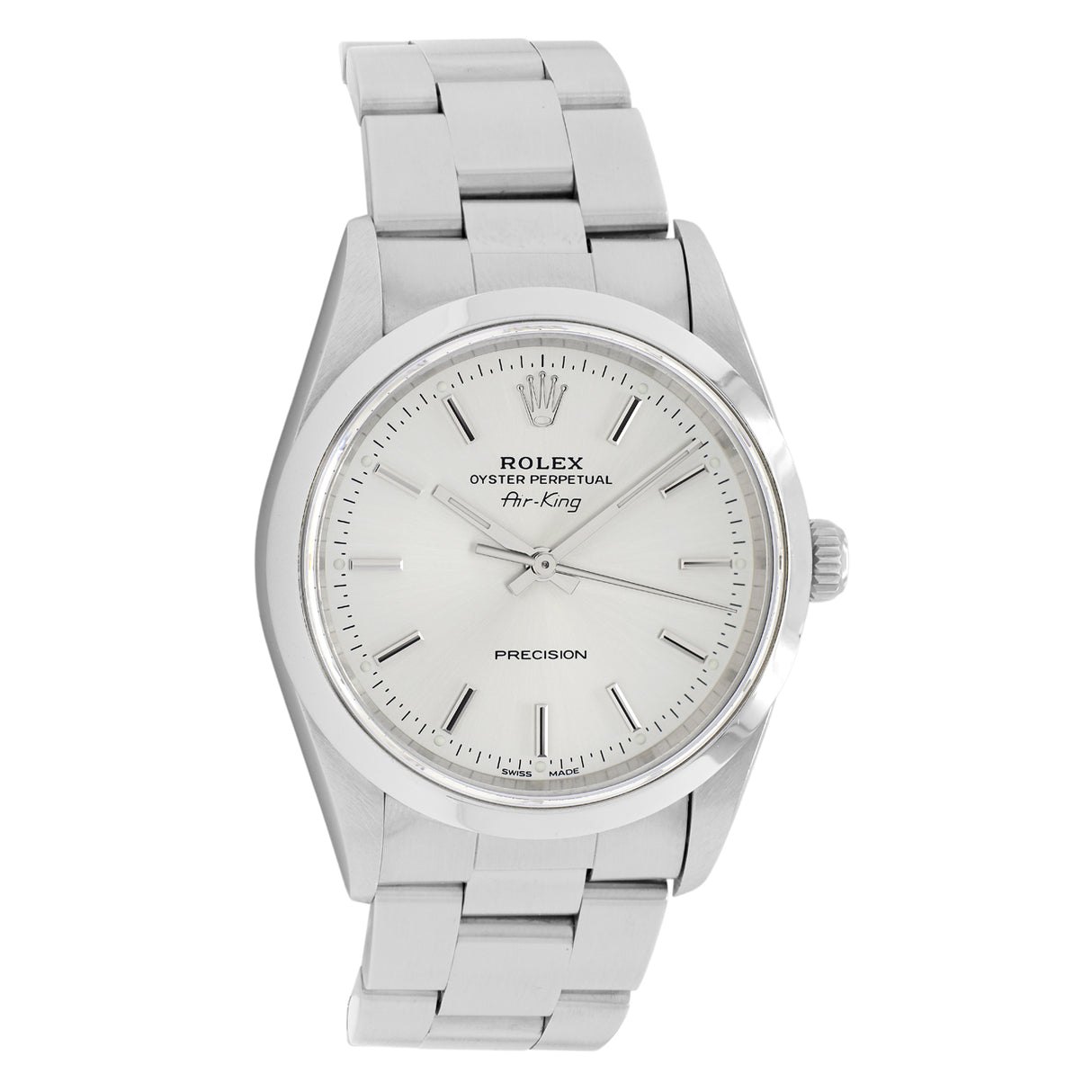 Rolex Stainless Steel Air King 14000 Watches Rolex