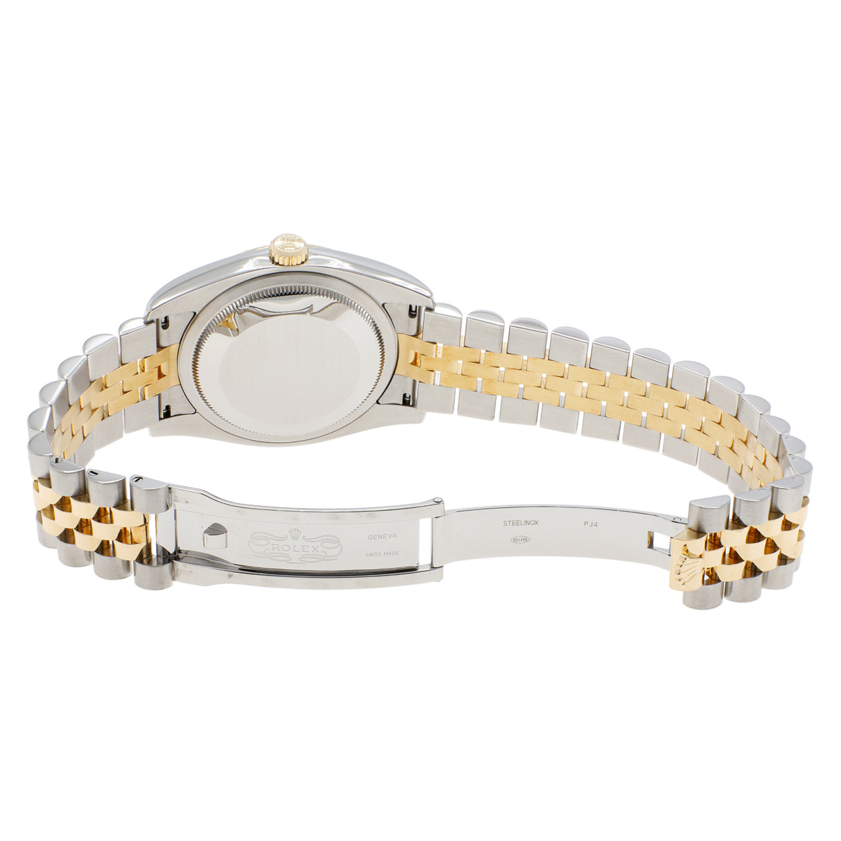 Rolex 18K Yellow Gold Stainless Steel Diamond Datejust 36 116233 Watches Rolex