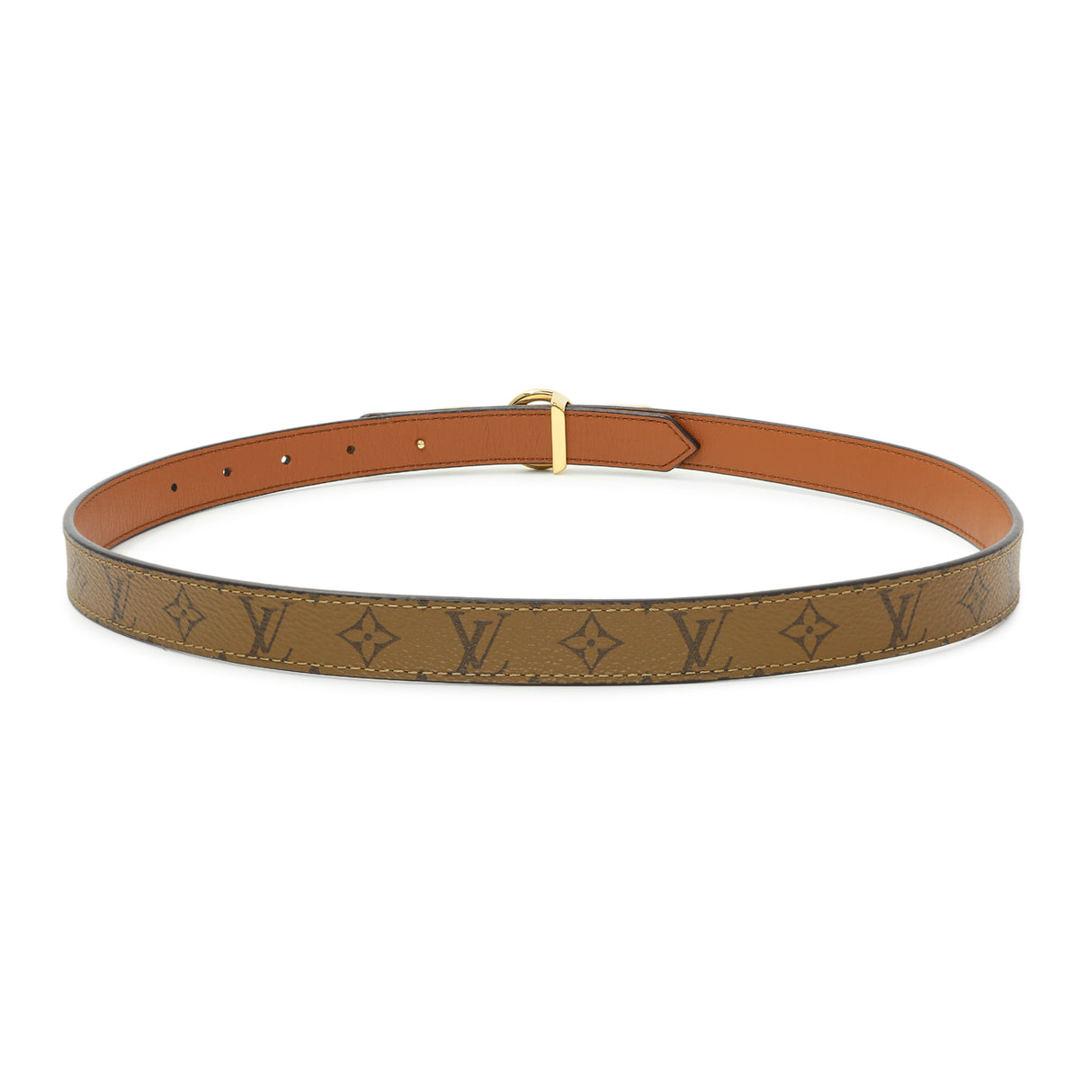 Louis Vuitton Reverse Monogram LV Cricle Prime Reversible Belt Accessories Louis Vuitton