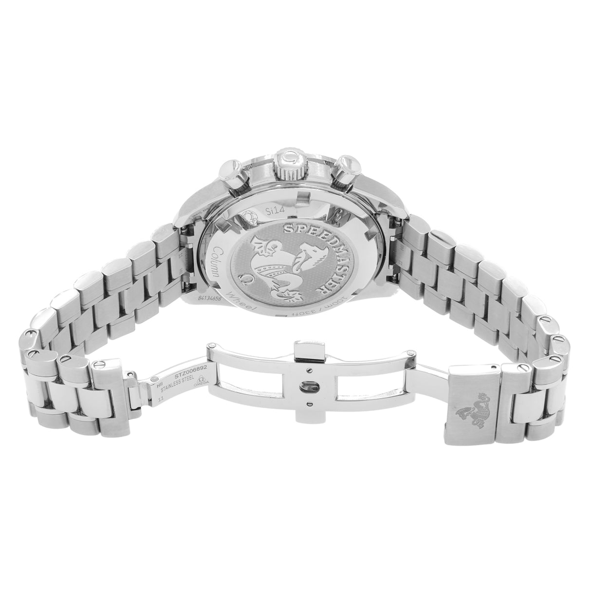 Omega Stainless Steel Speedmaster 38 324.30.38.50.03.001 Watches Omega