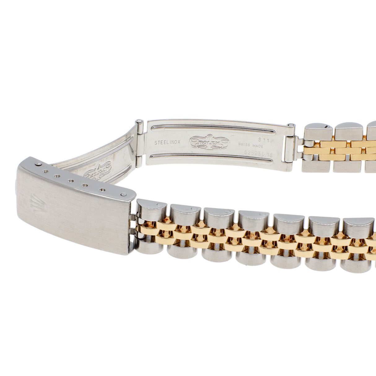 Rolex 18K Yellow Gold Stainless Steel Ladies Datejust 69173 Watches Rolex