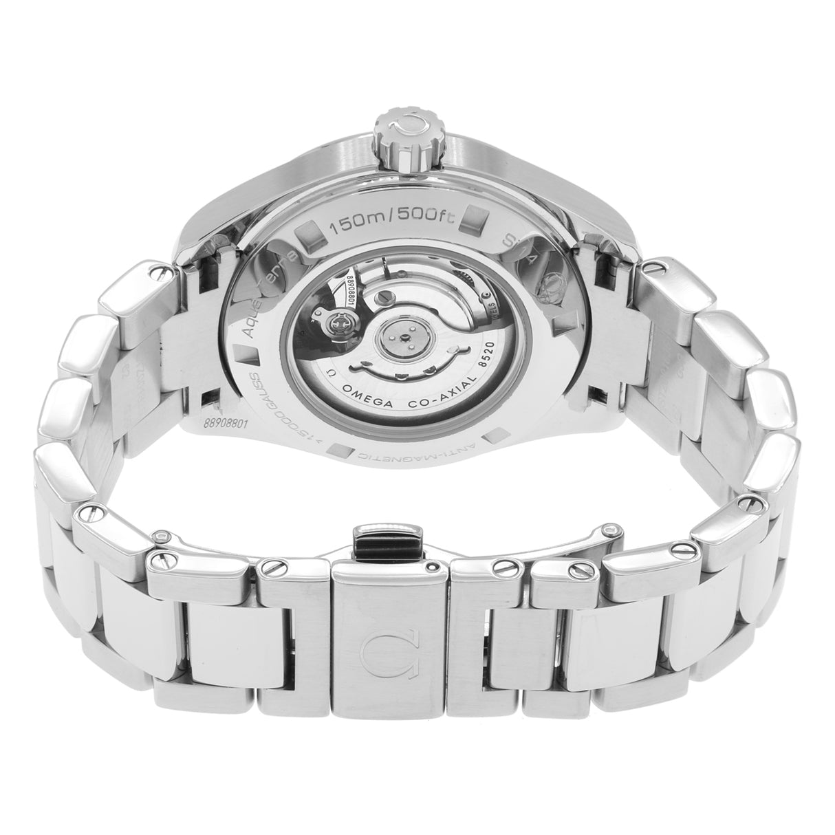 Omega Stainless Steel Diamond Seamaster Aqua Terra 231.15.34.20.57.001 Watches Omega