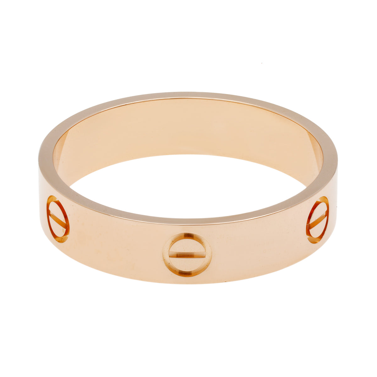 Cartier 18K Rose Gold Classic Love Ring Designer Jewellery Cartier