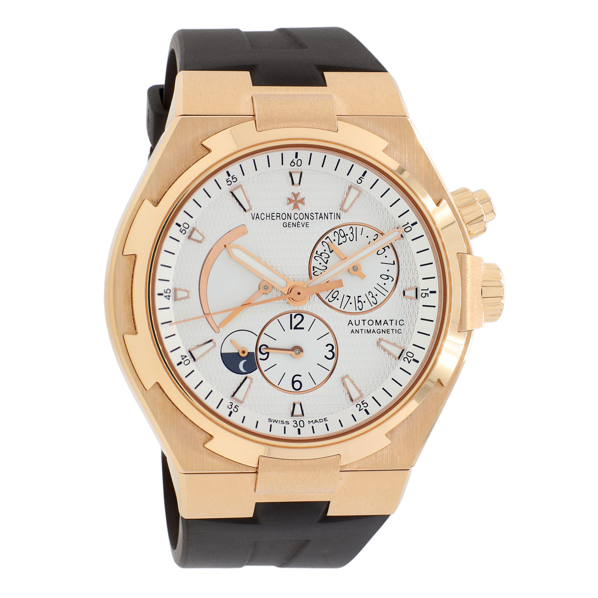 Vacheron Constantin 18K Rose Gold Overseas Dual Time 47450/000r-9404 Watches Vacheron Constantin