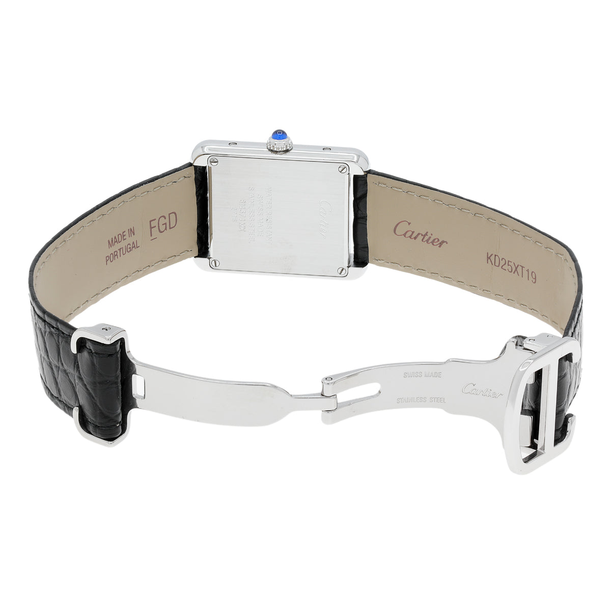 Cartier Stainless Steel Small Tank Solo 2716 Watches Cartier