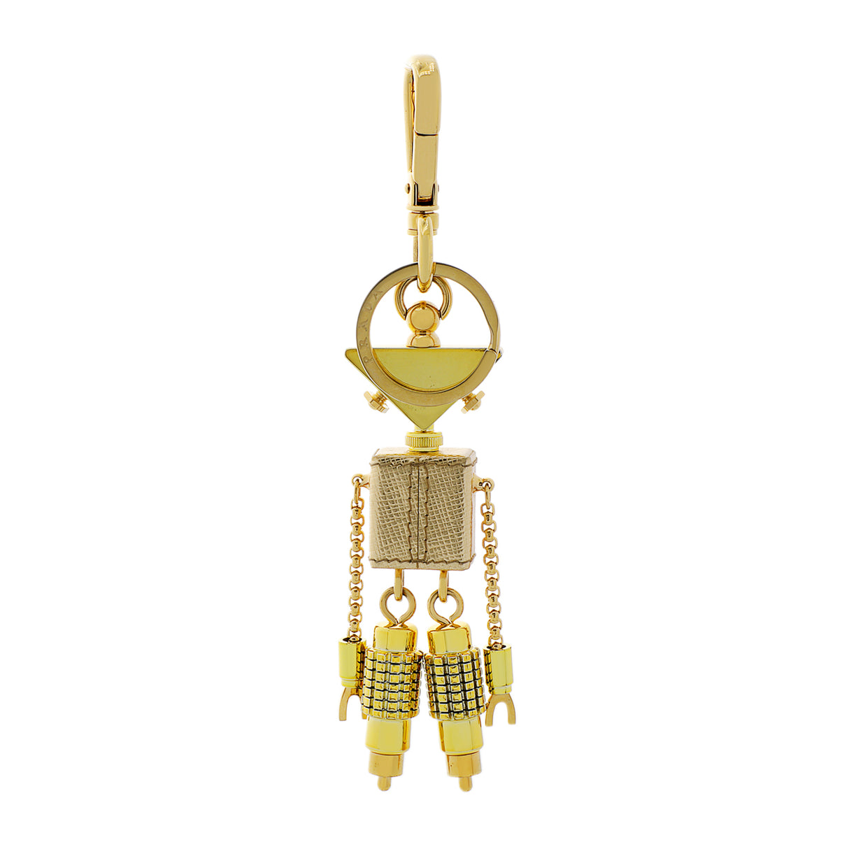 Prada Robot Bag Charm Keychain Accessories Prada