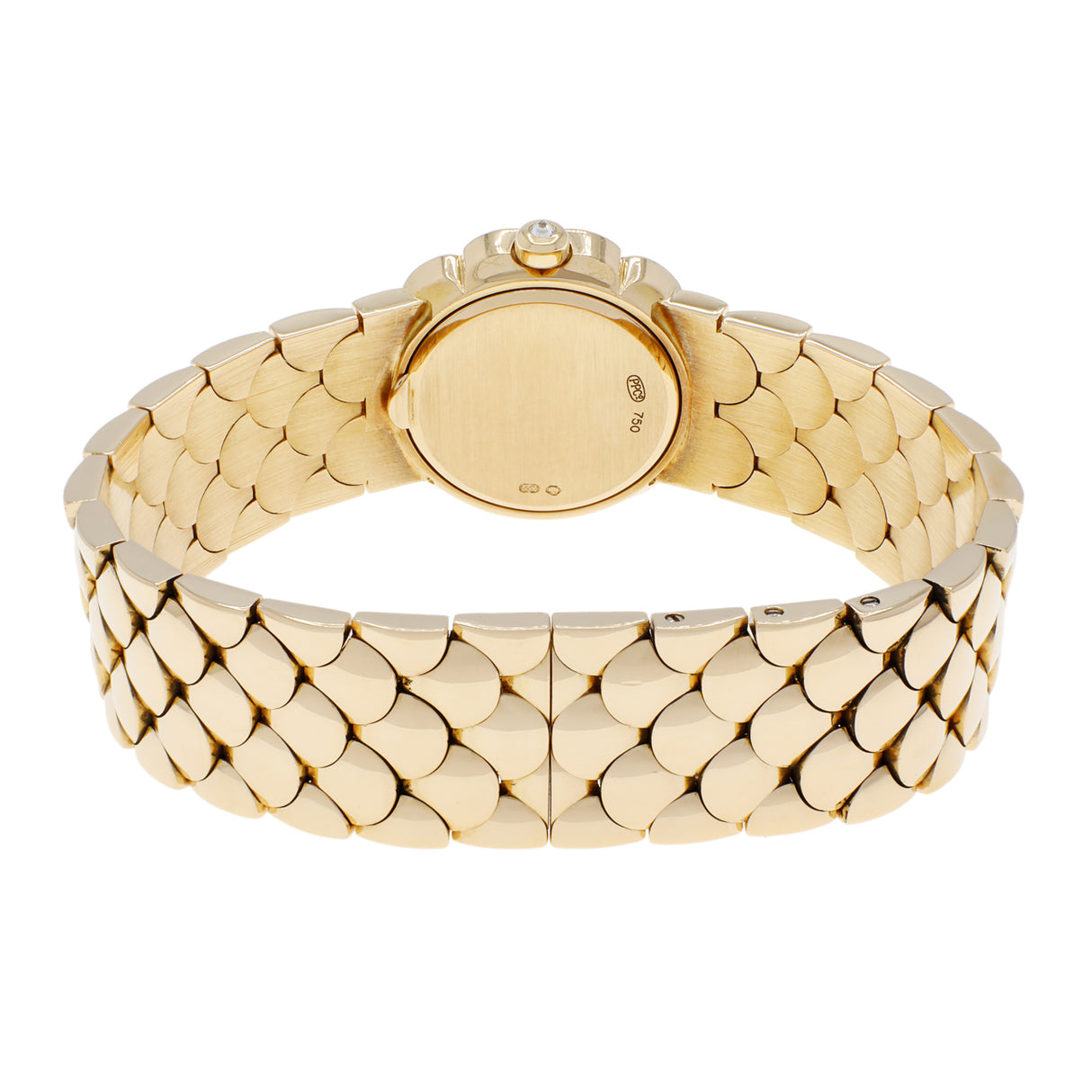 Patek Philippe 18K Yellow Gold Mother of Pearl Diamond Neptune 4872 Watches Patek Philippe