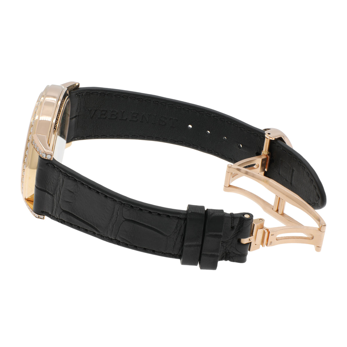 Corum 18K Rose Gold Diamond Golden Bridge B113/0392 Watches Corum