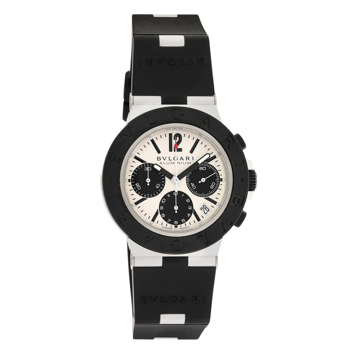Bulgari Aluminium Chronograph BB 40 AT CH Watches Bulgari