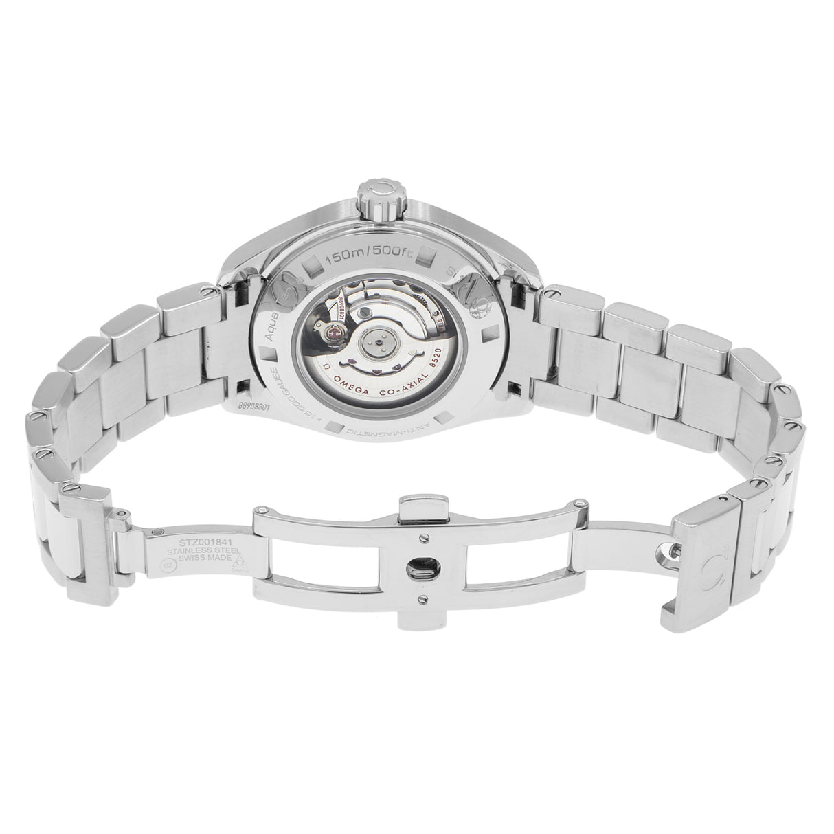 Omega Stainless Steel Diamond Seamaster Aqua Terra 231.15.34.20.57.001 Watches Omega