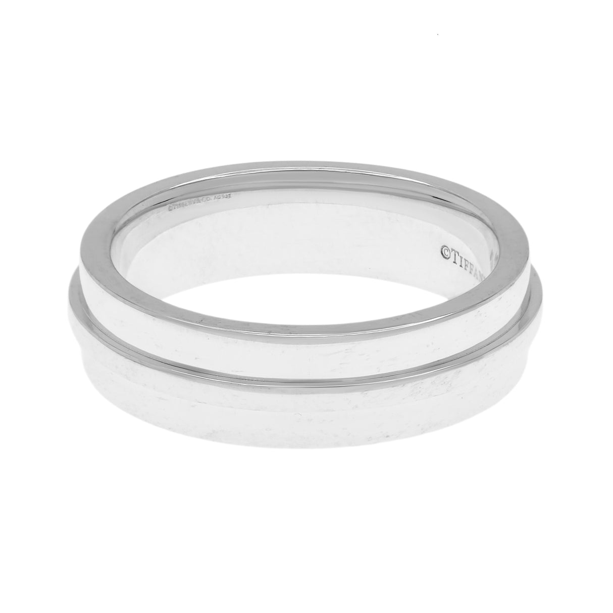 Tiffany & Co. Sterling Silver T Band Ring Designer Jewellery Tiffany and Co