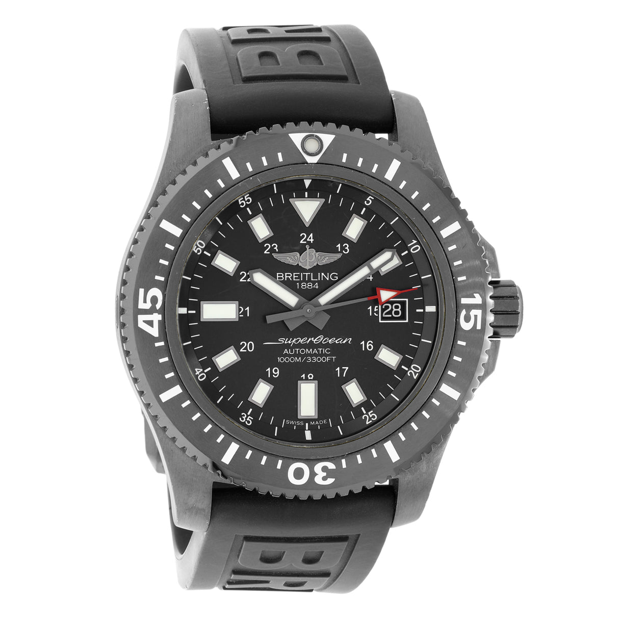 Breitling Black Steel Superocean 44 M1739313/BE92 Watches Breitling