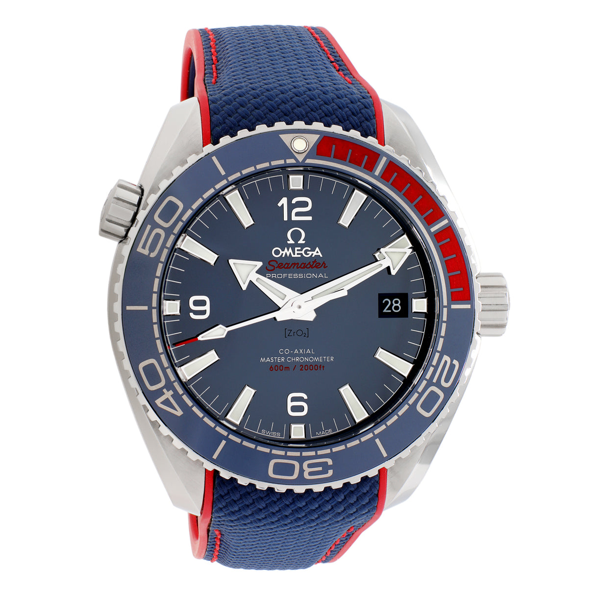 Omega Stainless Steel Seamaster Planet Ocean 600M 'PyeongChang 2018' 522.32.44.21.03.001 Watches Omega